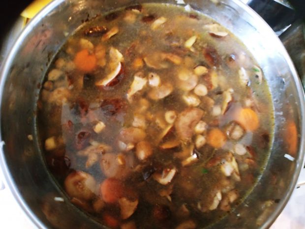 Zupa - krem z grzybów leśnych