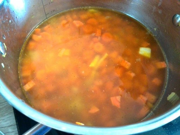 Zupa krem z marchewki i pomarańczy