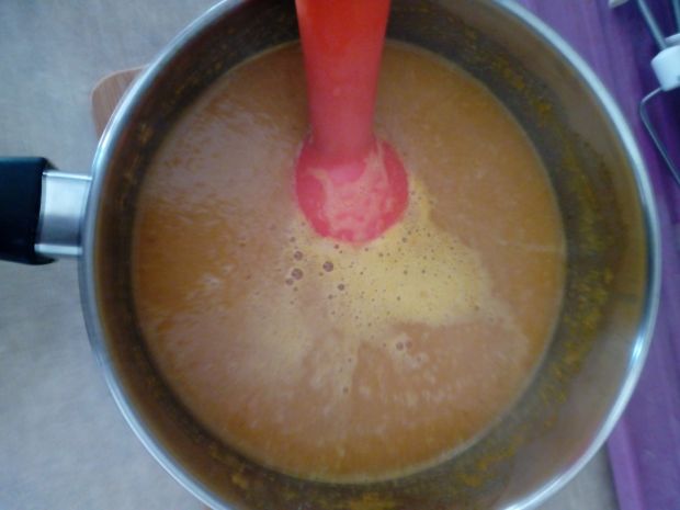Zupa krem z pieczonej dyni