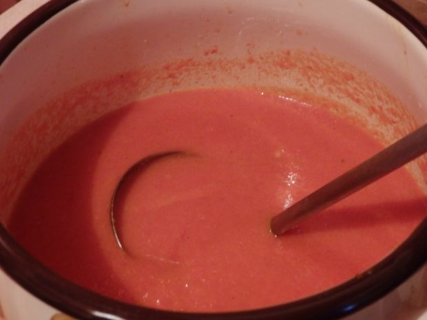 Zupa krem z pieczonej papryki