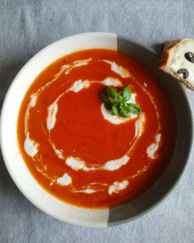 Zupa krem z pomidorów i marchewki