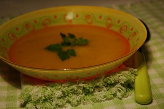 Zupa-krem z selera i pora 