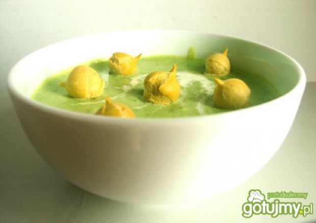 Zupa-krem z zielonego groszku 3