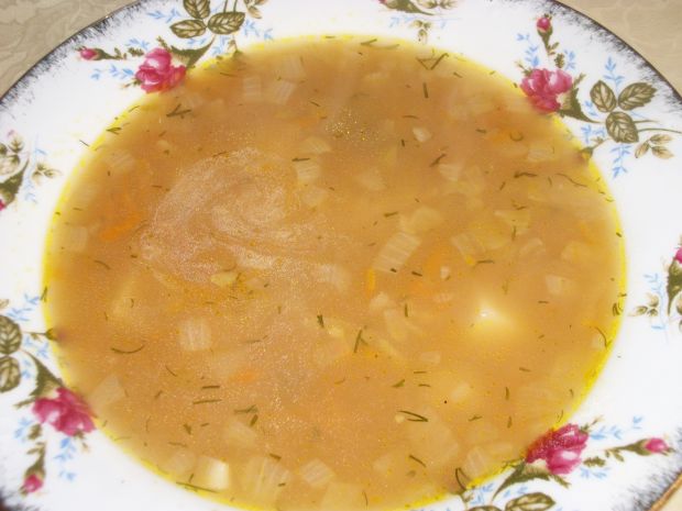 Zupa krupnik z grochem