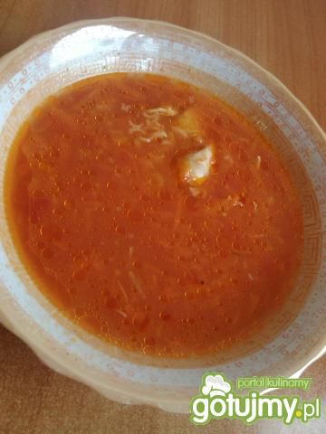 Zupa marchewkowa z cukinią 