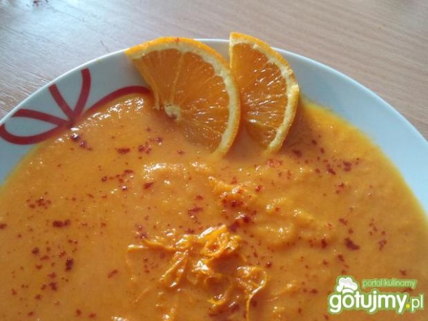 Zupa marchewkowo-pomarańczowa 2