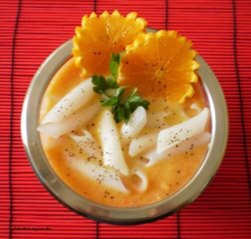 Zupa marchewkowo-pomarańczowa wg Buni :
