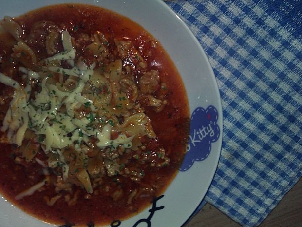 Zupa mięsno-pomidorowa