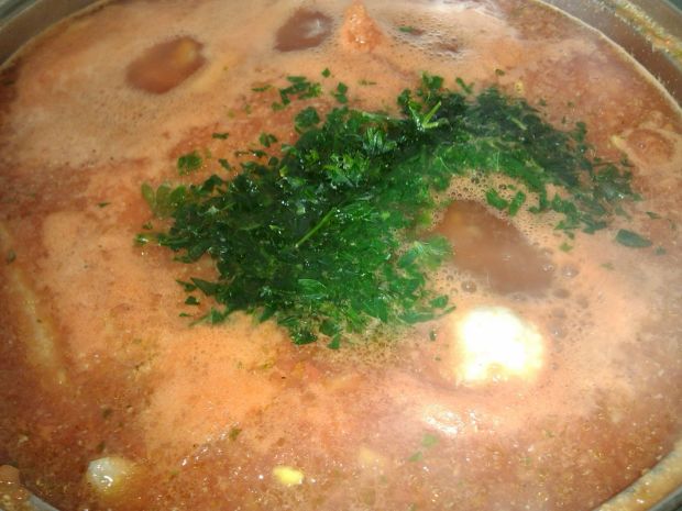 Zupa pomidorowa na skrzydełkach 