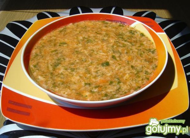 Zupa Pomidorowa z Roztrzepanym Jajkiem