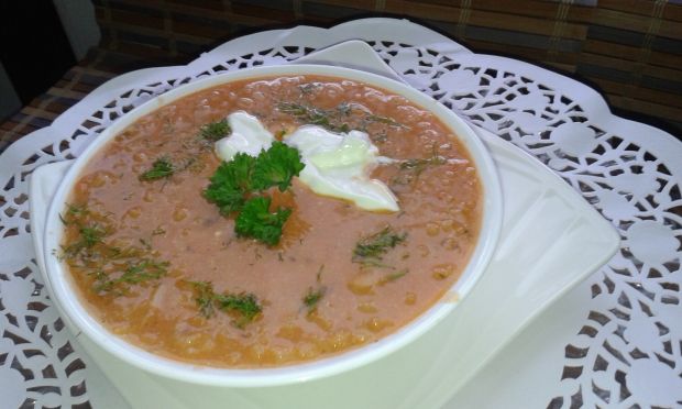 Zupa pomidorowa z ryżem 