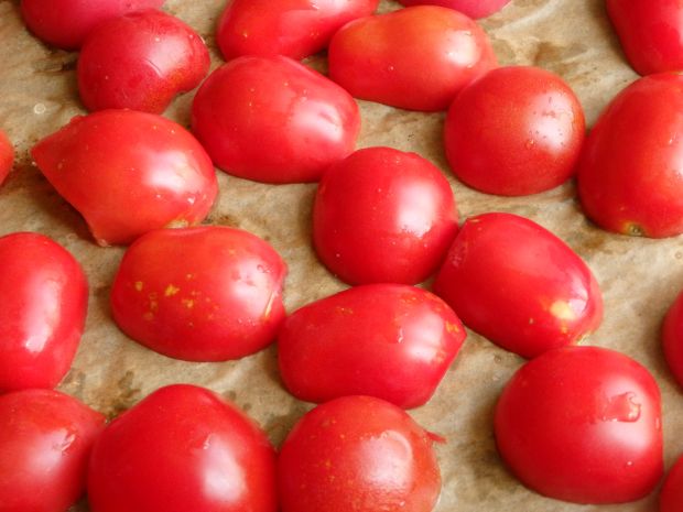 Zupa pomidorowa ze świeżych pieczonych pomidorów