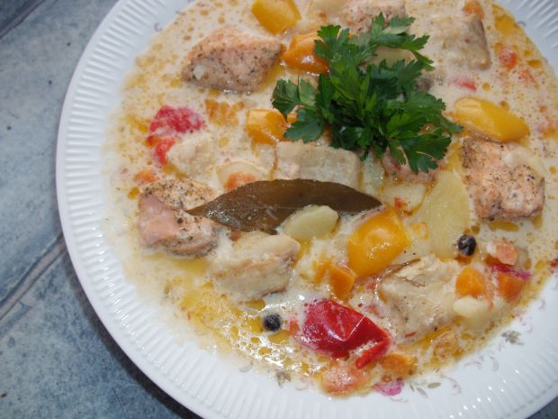 Zupa rybna z dorszem Bacalau czyli Caldeirada