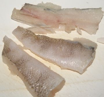Zupa rybna ( z imbirem) i smażony antar
