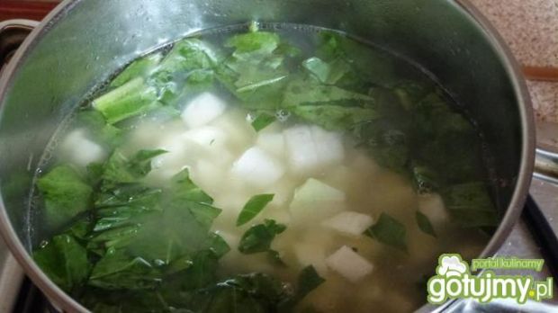 Zupa szparagowo-kalarepowa