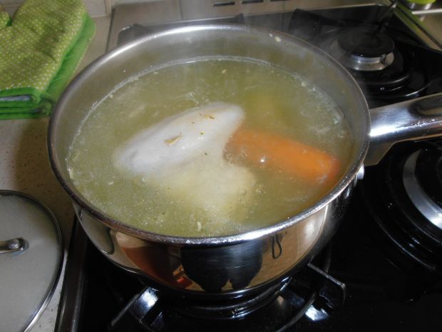 Zupa szparagowo-porowa