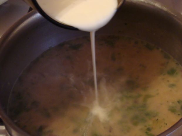 Zupa z boczniaków 