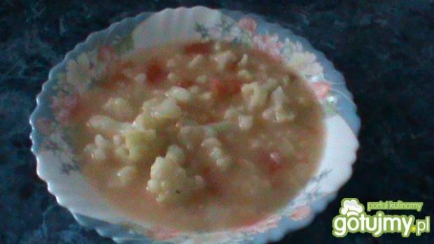 Zupa z kalafiorem i ryżem