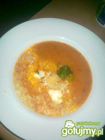 Zupa z pomidorów z parmezanem