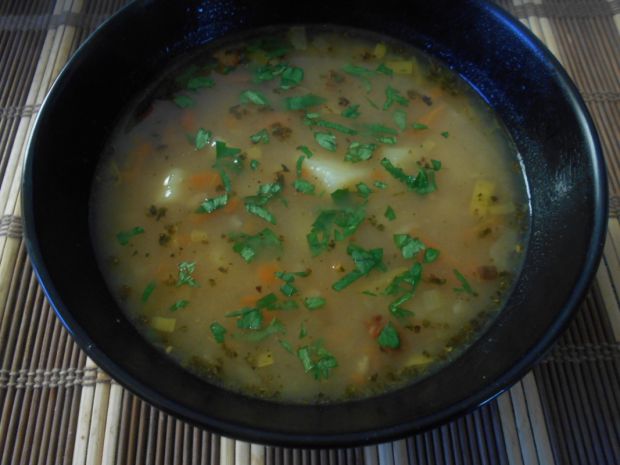 Zupa ziemniaczana z majerankiem