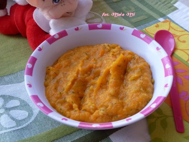 Zupka jarzynowa z dynią i selerem - dla niemowląt