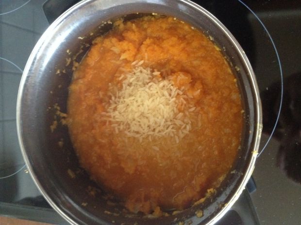 Zupka marchewkowa z ryżem po 9 m-cu