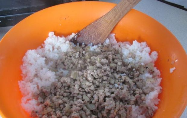 Domowe gołąbki z wołowiną i ryżem