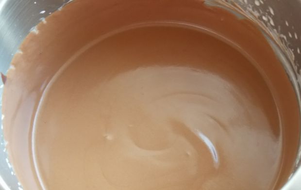 Dyniowy sernik z musem czekoladowym
