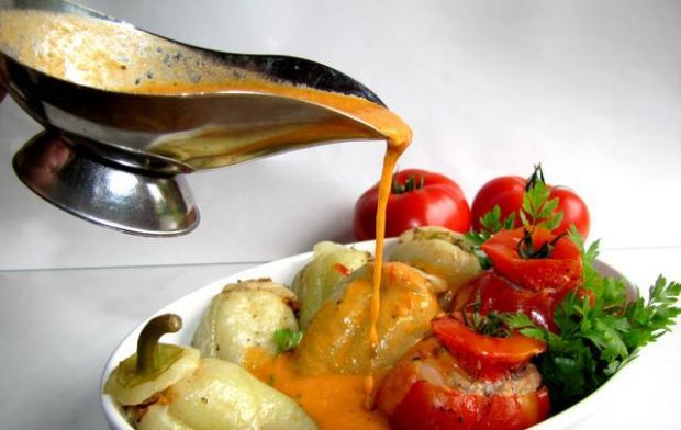 Faszerowane papryczki i pomidory
