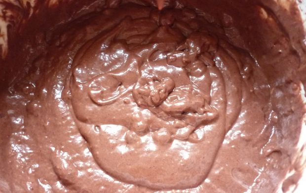 Kakaowe ciasto z kremem