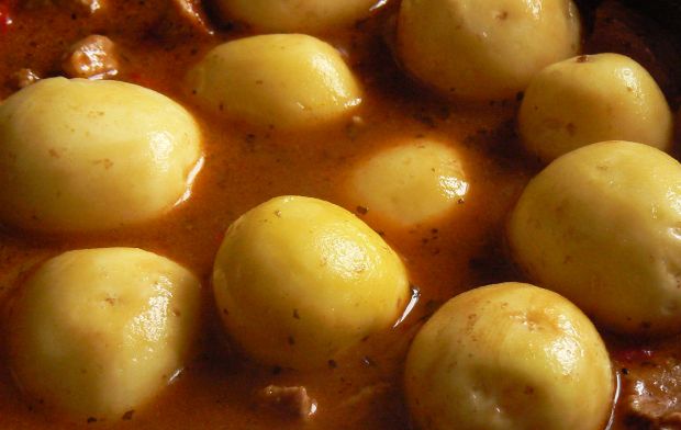 Łopatka z papryką w sosie z dodatkiem curry