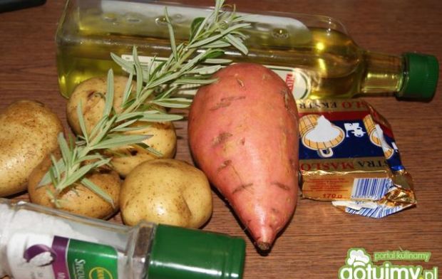 Obsmażane ziemniaki i batat
