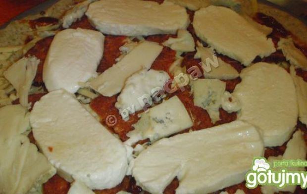 Pizza pełnoziarnista 3 sery