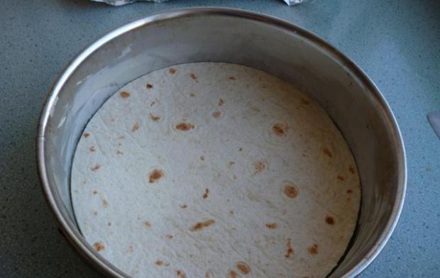 Torcik meksykański z tortillą