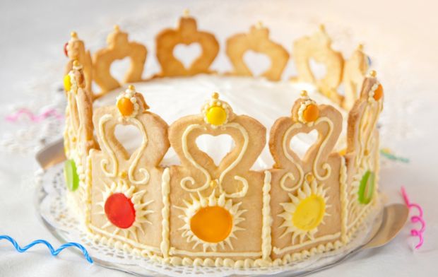 Tort dla małej księżniczki- KORONA 