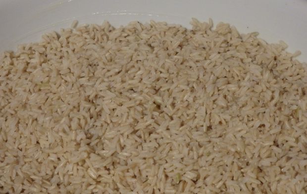 Zapiekanka gyros z ryżem 