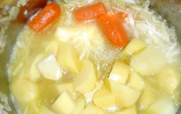 Zupa krem z jabłkiem