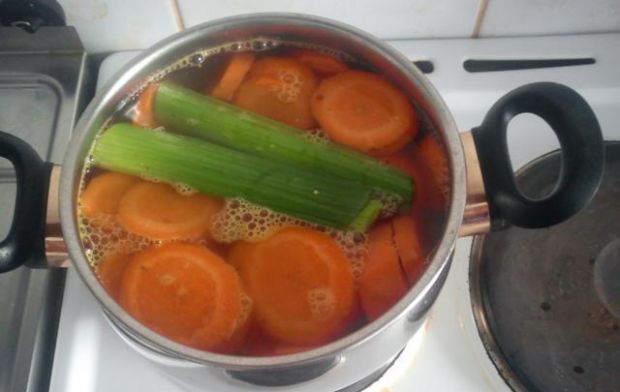 Zupa - krem z marchewki 