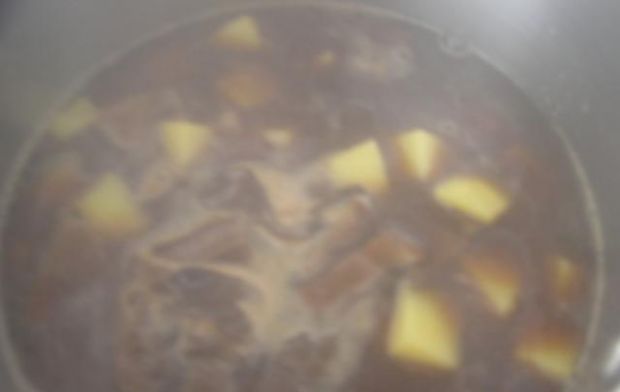 Zupa krem z suszonych grzybów